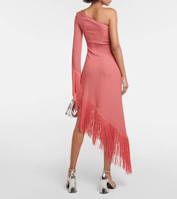 Vestido midi asimétrico Aventador | Taller Marmo