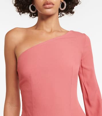 Vestido midi asimétrico Aventador | Taller Marmo