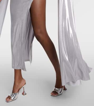 Robe Ribbon aus Lamé | Norma Kamali