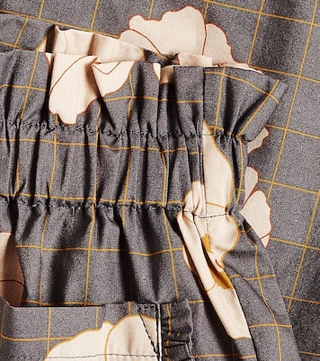 Isabella floral cotton shorts | C'era Una Volta