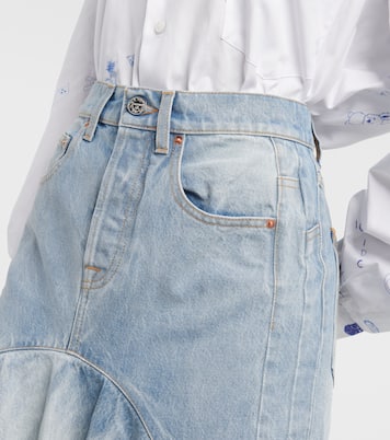 Falda midi de denim | Vetements