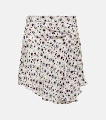 Minifalda Selena asimétrica estampada | Isabel Marant