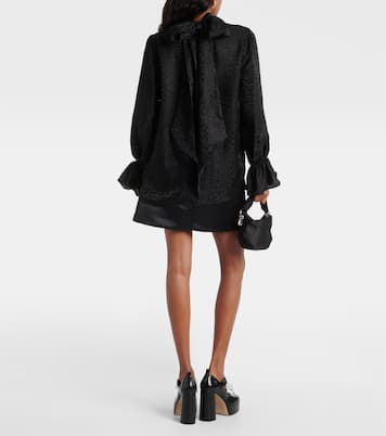 Blusa in jacquard con cut-out | Nina Ricci