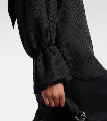 Blusa in jacquard con cut-out | Nina Ricci