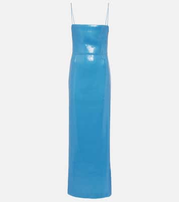 Abito lungo Stargaze Bandeau con pailettes | Galvan