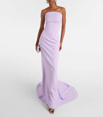 Sofie crêpe gown | Safiyaa