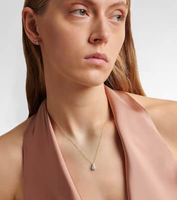 Collier Droplet en or 14 ct et diamants | Stone and Strand