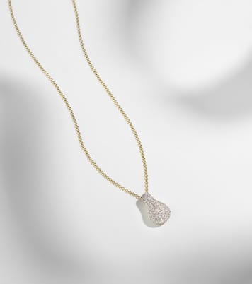 Collier Droplet en or 14 ct et diamants | Stone and Strand