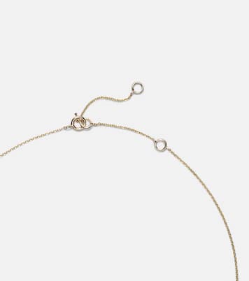 Collier Droplet en or 14 ct et diamants | Stone and Strand