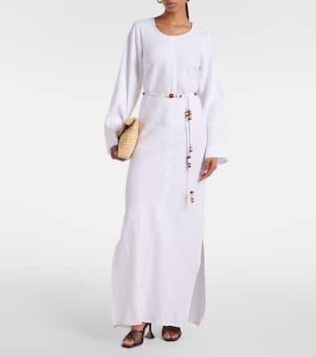 Galea linen maxi dress | Faithfull