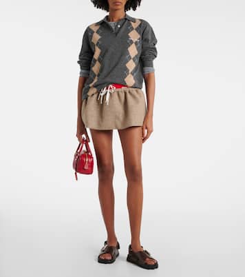 Sandali in pelle | Miu Miu