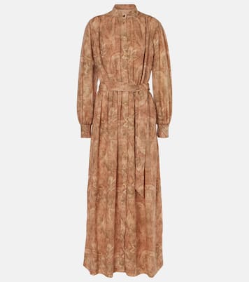 Leia wool shirt dress | Loro Piana