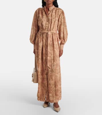 Leia wool shirt dress | Loro Piana