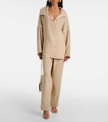 Linen top | Tory Burch