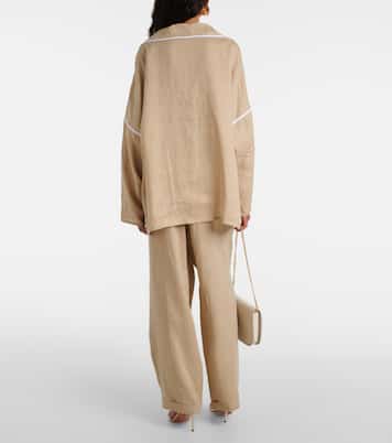 Linen top | Tory Burch