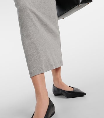 Midikleid aus einem Baumwollgemisch | Toteme