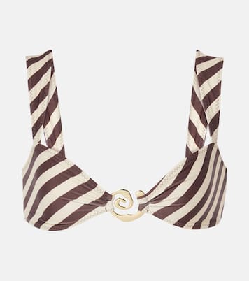 Top bikini Spiral a righe | Same