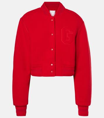 Cropped wool varsity jacket | Givenchy