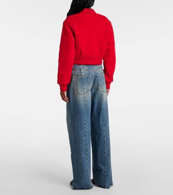 Cropped wool varsity jacket | Givenchy