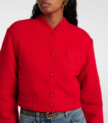 Cropped wool varsity jacket | Givenchy