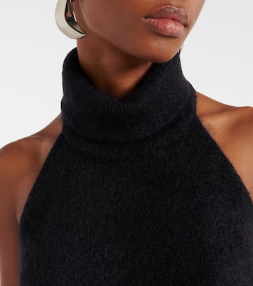 Turtleneck mohair-blend top | Magda Butrym