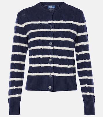 Cárdigan de cachemir y lana a rayas | Polo Ralph Lauren