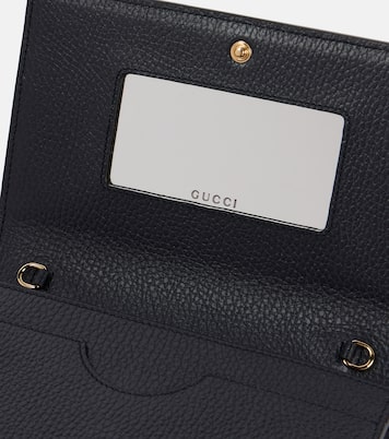 Borsa a spalla GG Marmont Mini in pelle | Gucci