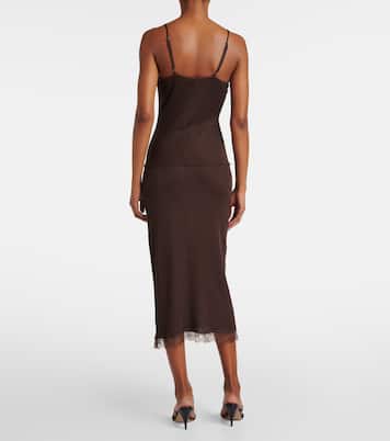 Tank top Ikee de mezcla de seda | The Row