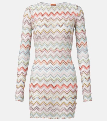 Minikleid aus Häkelstrick | Missoni