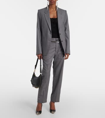 Blazer Reva in lana a righe | Isabel Marant