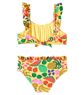 Printed ruffled bikini | Fábula
