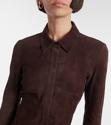 Abito midi Becky in suede | Stouls