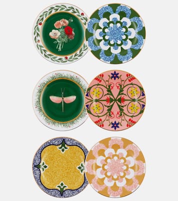 Libellula set of 6 dessert plates | La DoubleJ