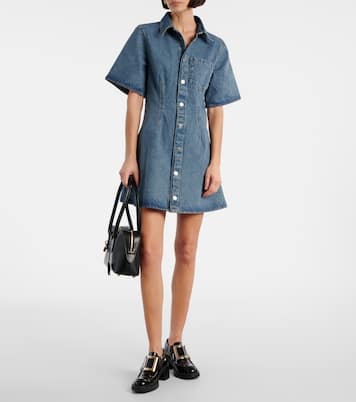 Ami De Cœur denim shirt dress | Ami Paris
