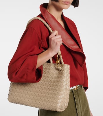 Tote Andiamo Medium aus Leder | Bottega Veneta