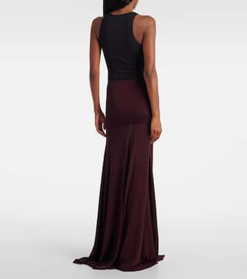 Jumpsuit bustier in jersey | Alaïa