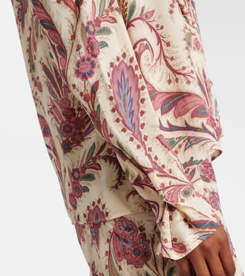 Printed ruffled blouse | Etro