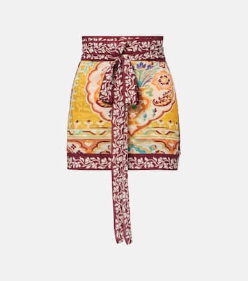 Printed wrap skirt | Etro
