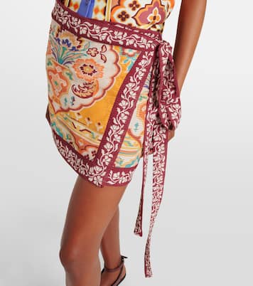 Printed wrap skirt | Etro