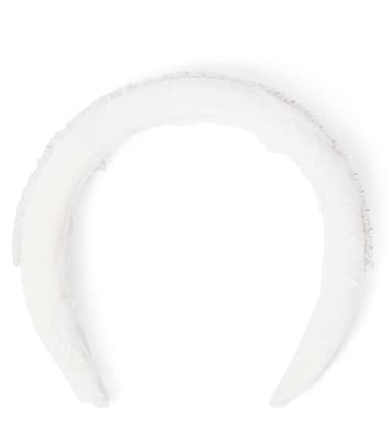Embellished lace headband | Self-Portrait Kids