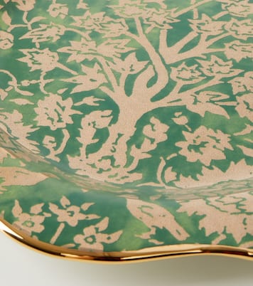 Plateau Fortuny Alberelli en porcelaine | L'Objet