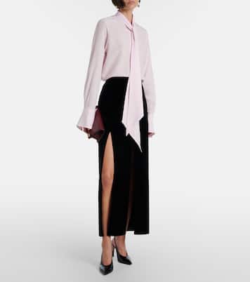 Hemd Lavallière aus Crêpe de Chine aus Seide | Nina Ricci