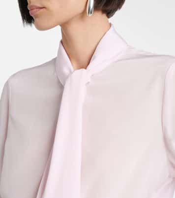 Hemd Lavallière aus Crêpe de Chine aus Seide | Nina Ricci