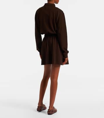 Cotton polo dress | Miu Miu