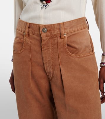 Rodaynaga high-rise wide-leg jeans | Isabel Marant