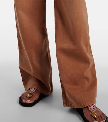 Rodaynaga high-rise wide-leg jeans | Isabel Marant