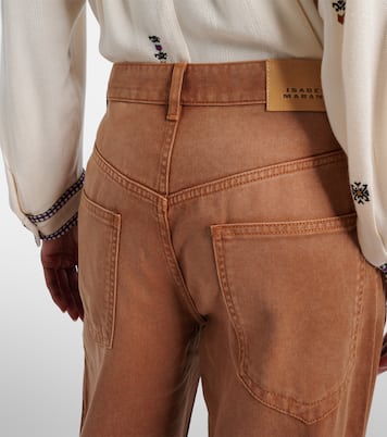 Rodaynaga high-rise wide-leg jeans | Isabel Marant