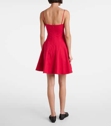 Wylie cotton minidress | Staud