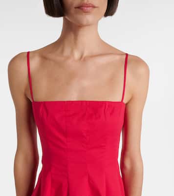 Wylie cotton minidress | Staud