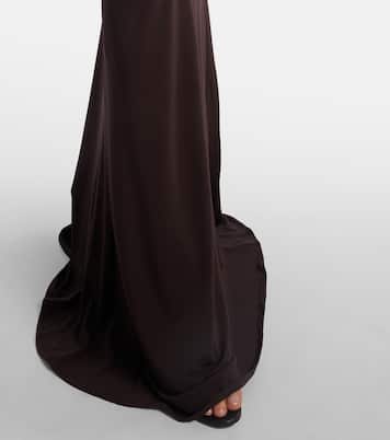 Cutout halterneck jersey maxi dress | Christopher Esber